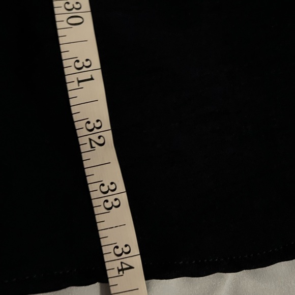 GILLI NAVY DRESS SIZE L. BUST 19” WAIST 14” LENGTH 34”. - Picture 9 of 13